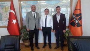 BAŞKAN AYDIN BURSA KARAYOLLARI BÖLGE MÜDÜRÜ ZİYARET