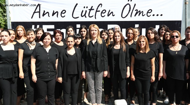 BAŞKAN DOĞAN VE PERSONELDEN EMİNE BULUT FARKINDALIĞI