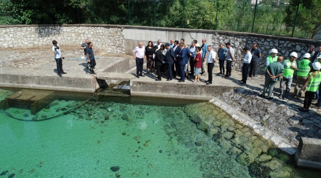 Başkan Ergün, Gürle Ana İçme Suyu İsale Hattını İnceledi