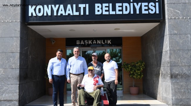 Başkan Esen'den sevindiren hediye