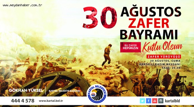 Başkan Gökhan Yüksel'den 30 Ağustos Mesajı