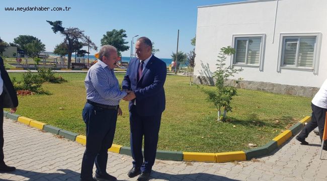 BAŞKAN GÜNENÇ, T.B.M.M BAŞKANI İLE BİR ARAYA GELDİ