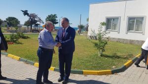 BAŞKAN GÜNENÇ, T.B.M.M BAŞKANI İLE BİR ARAYA GELDİ