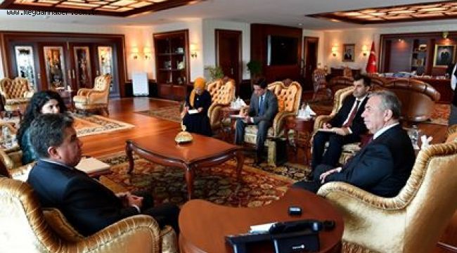 BAŞKAN YAVAŞ'IN ZİYARETÇİLERİ ARJANTİN VE PERU BÜYÜKELÇİLERİ…  