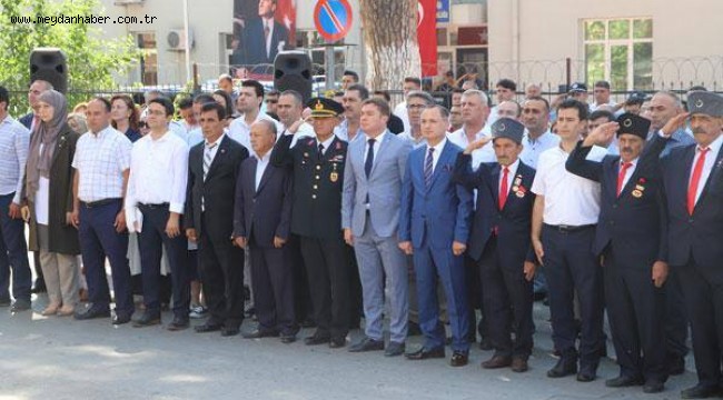 BAYINDIR'DA 30 AĞUSTOS ZAFER BAYRAMI TÖRENLE KUTLANDI