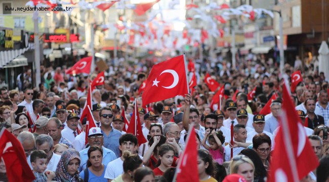 BAYRAKLI'DA 30 AĞUSTOS COŞKUSU