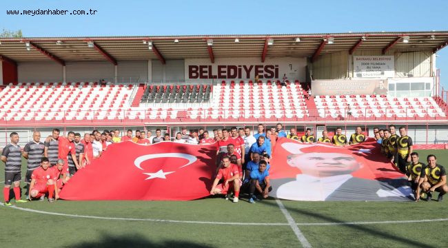 BAYRAKLI'DA BAŞKANLIK FUTBOL TURNUVASI BAŞLADI