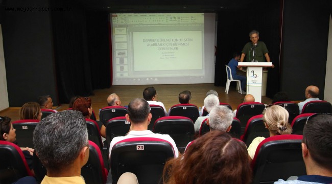 BAYRAKLI'DA 'DEPREM' PANELİ