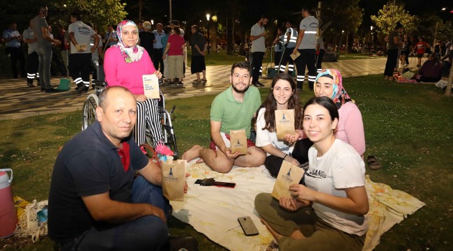 BAYRAKLI'DA PİKNİKÇİLERE FARKINDALIK ETKİNLİĞİ 