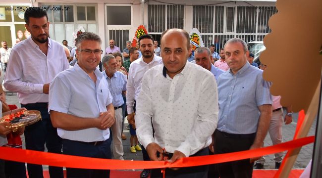 BELEDİYE BAŞKAN VEKİLİ MEHMET ERDEM DEVA VETERİNER KLİNİĞİNİN AÇILIŞINI GERÇEKLEŞTİRDİ