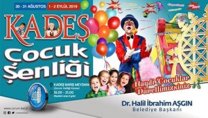 Belediye Kadeş Çocuk Şenliği düzenliyor