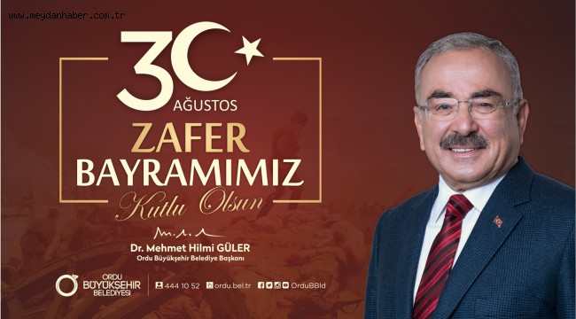"BU ZAFERLERİN ÜZERİNE YENİ ŞANLI ŞÖHRETLİ BİR GELECEK HAZIRLAYALIM"