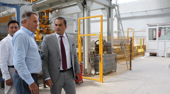 Büyükşehir'in Fabrikasında Boru ve Baca Üretimi de Başlıyor