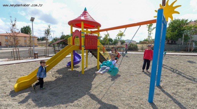 ESKİ KÖYLERE YENİ PARKLAR