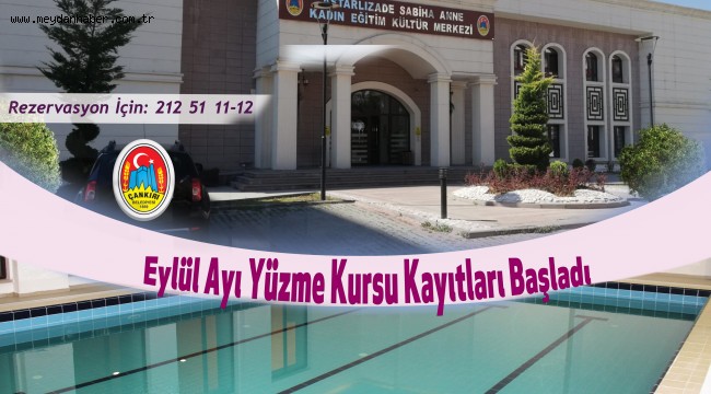 Eylül Ayı Yüzme Kursu Kayıtları Başladı