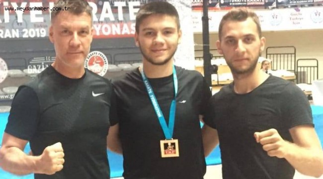 Genç karateciye milli görev