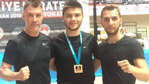 Genç karateciye milli görev