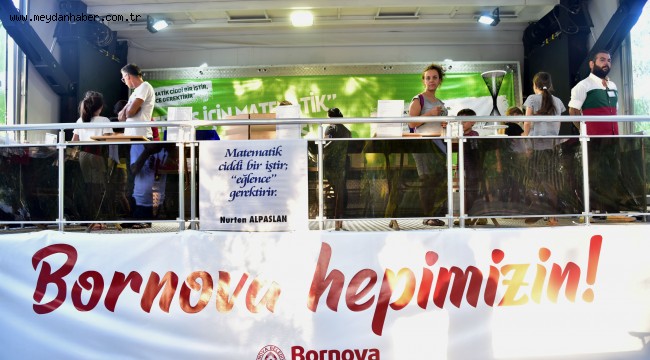 "Herkes İçin Matematik" Tırı Bornova'da
