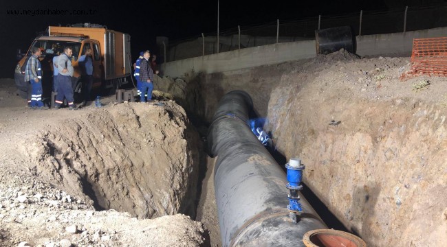 "İZSU'dan 24 saat mesai"