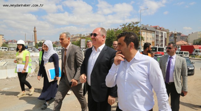 KALE PROJESİNDE KAZI VE İNŞAAT ÇALIŞMALARI SÜRÜYOR…  