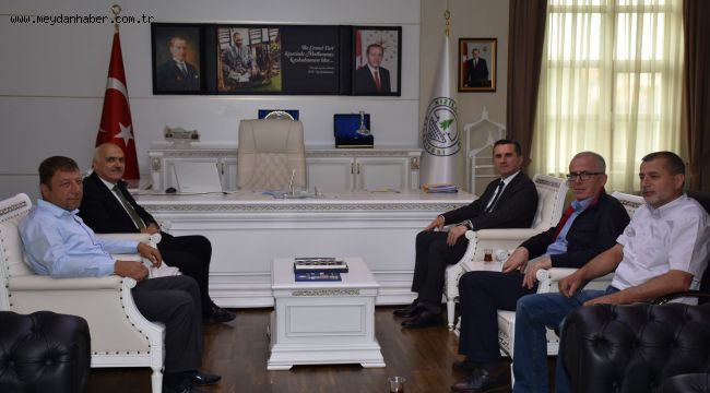 Kaymakam Yıldız'dan Veda Ziyareti