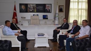 Kaymakam Yıldız'dan Veda Ziyareti