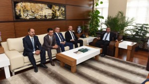 Kent Konseyi yeni yönetimi Başkan Aşgın'ı ziyaret etti