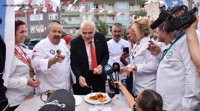Kızılcahamam'da Ulusal , Yöresel Yemek Yarışması Yapıldı