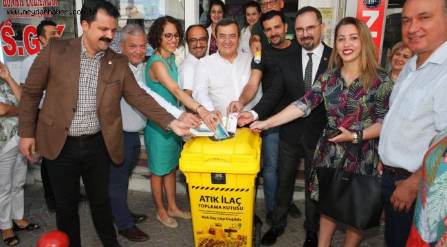 Konak'ta İlaçlar çöpe değil, imhaya gidecek