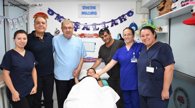 Konyaaltı'nda çocukların sünnet heyecanı