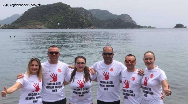 KULAÇLAR KADINA ŞİDDETE KARŞI