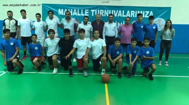 MAHALLELER ARASI BASKETBOL TURNUVASI BAŞLADI