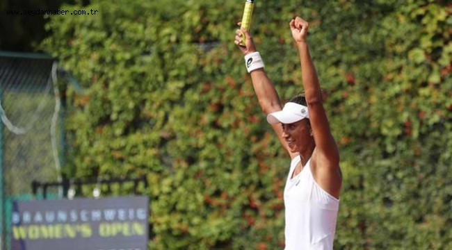 Milli tenisçi Çağla Büyükakçay Almanya'da şampiyon