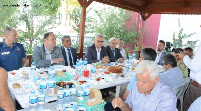 Muhtarlar, Keşan'ın yöneticileri ile aynı masada buluştu