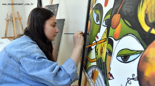  OSMEK'te Bilgiler Sanat Eserine Dönüşüyor