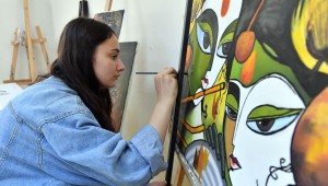  OSMEK'te Bilgiler Sanat Eserine Dönüşüyor