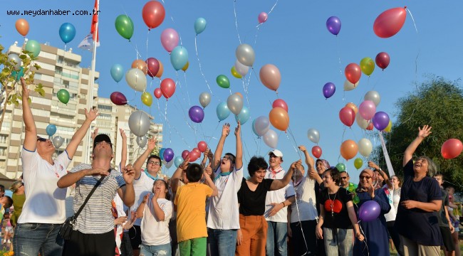 Özel çocuklar kamp kurdu