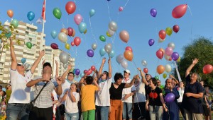 Özel çocuklar kamp kurdu