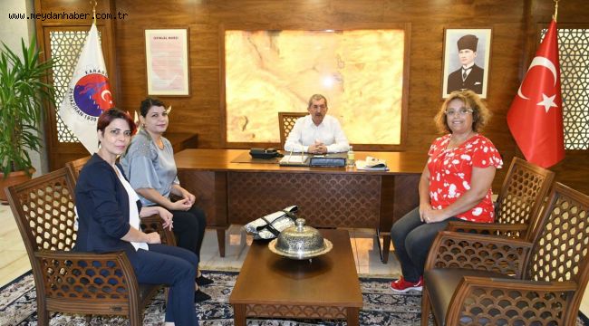 Şehit Mehmet Dinçel İlkokulu Okul Aile Birliği'nden Başkan Vergili´ye Ziyaret