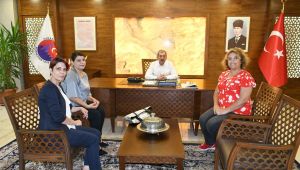 Şehit Mehmet Dinçel İlkokulu Okul Aile Birliği'nden Başkan Vergili´ye Ziyaret