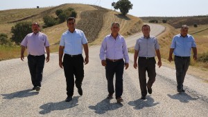 Selendi'de Muhtarlardan Hizmet Teşekkürü