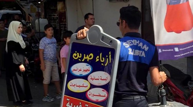 Seyhan'da görüntü kirliliğine izin yok