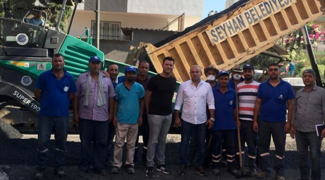 Seyhan'dan aralıksız asfalt çalışması