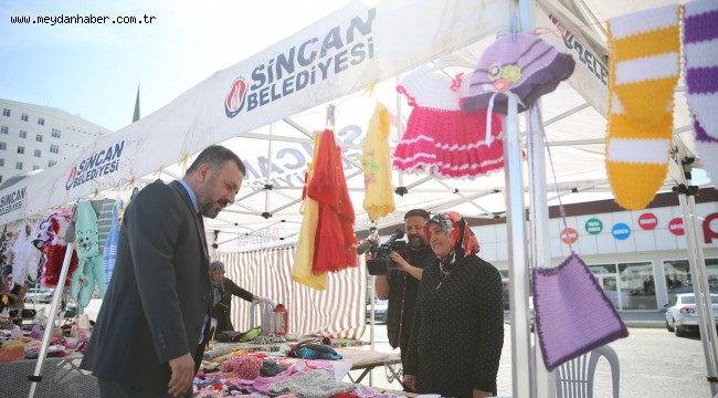 SİNCANLI HANIMLARDAN EL EMEĞİ GÖZ NURU ÜRÜNLER