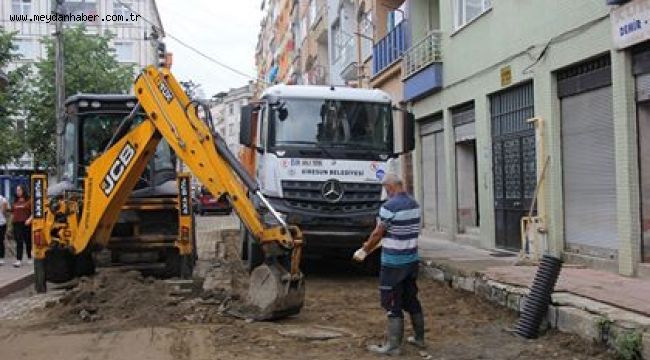 'SÖNMEZ VE LALE SOKAK'TA YOĞUN ÇALIŞMALAR SÜRÜYOR''