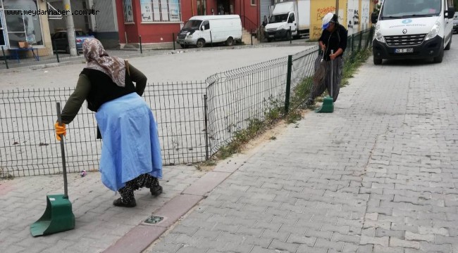 TEMİZLİK ÇALIŞMALARIMIZ DEVAM EDİYOR