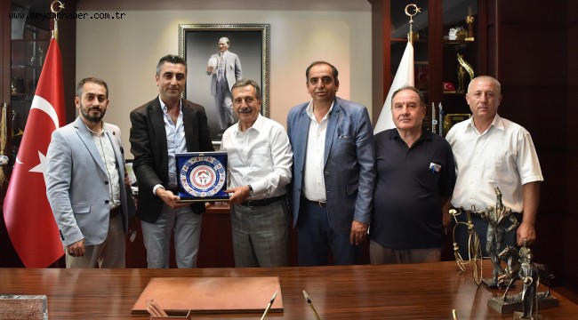 Tepebaşı Belediyesi Haber-Tozmanlılardan Ataç'a Ziyaret