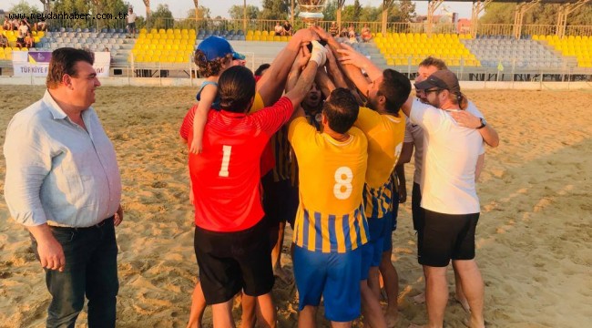 TFF Plaj Futbol Ligi Seferihisar Etabı'nda Şampiyon Cittaslow Seferihisar