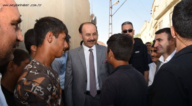 Vali Erin Birecik ve Suruç'ta İncelemelerde Bulundu