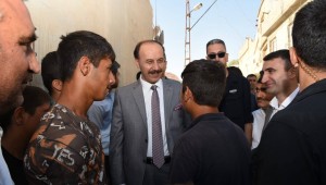 Vali Erin Birecik ve Suruç'ta İncelemelerde Bulundu